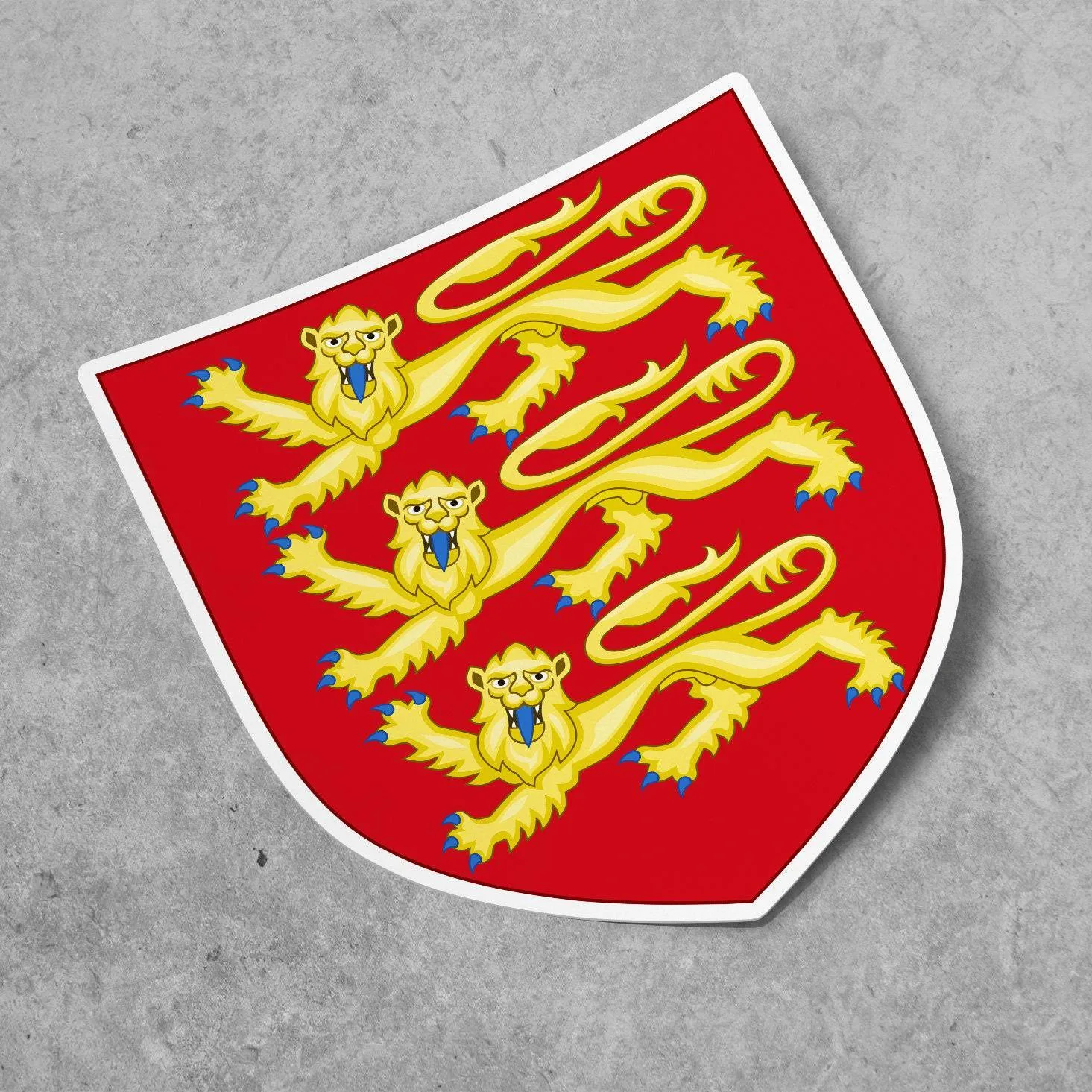 England Coat of Arms Sticker