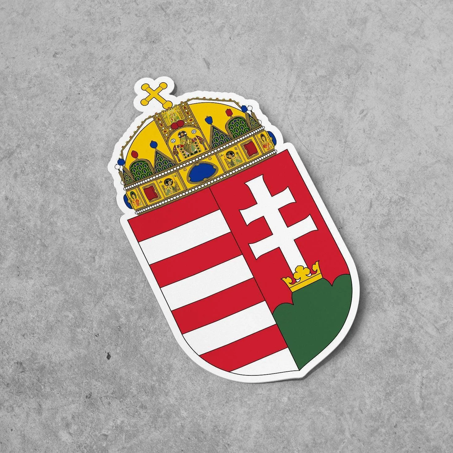 Hungary Coat of Arms Sticker