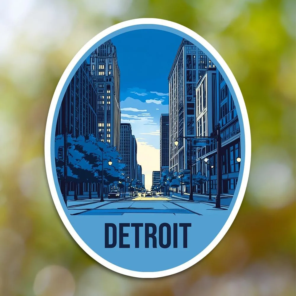 Detroit Sticker