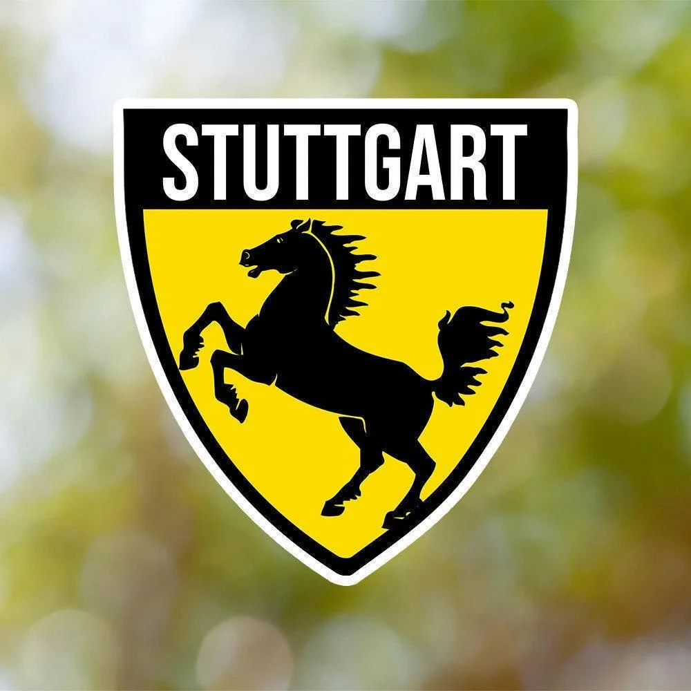 Stuttgart Shield Sticker