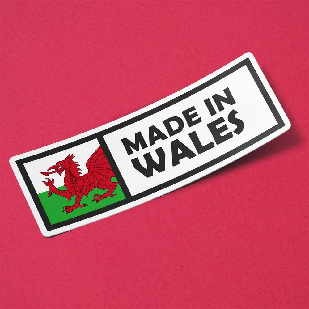 Made in Wales Sticker
