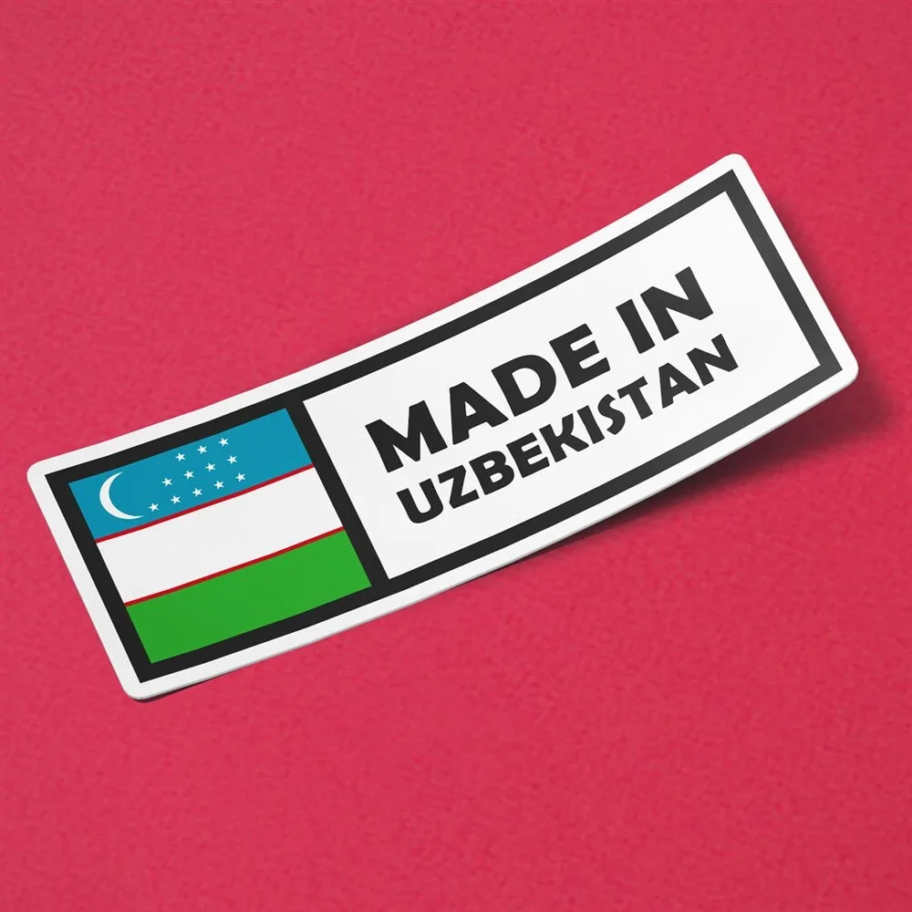 Made in Uzbekistan Sticker