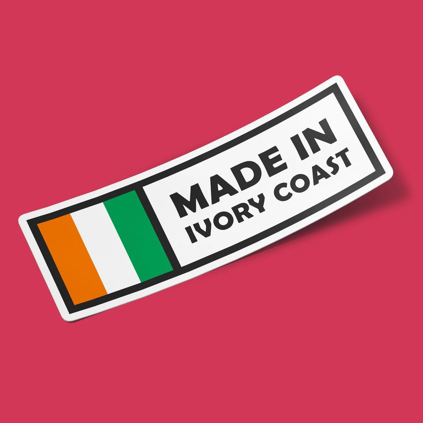 Made in Ivory Coast Sticker