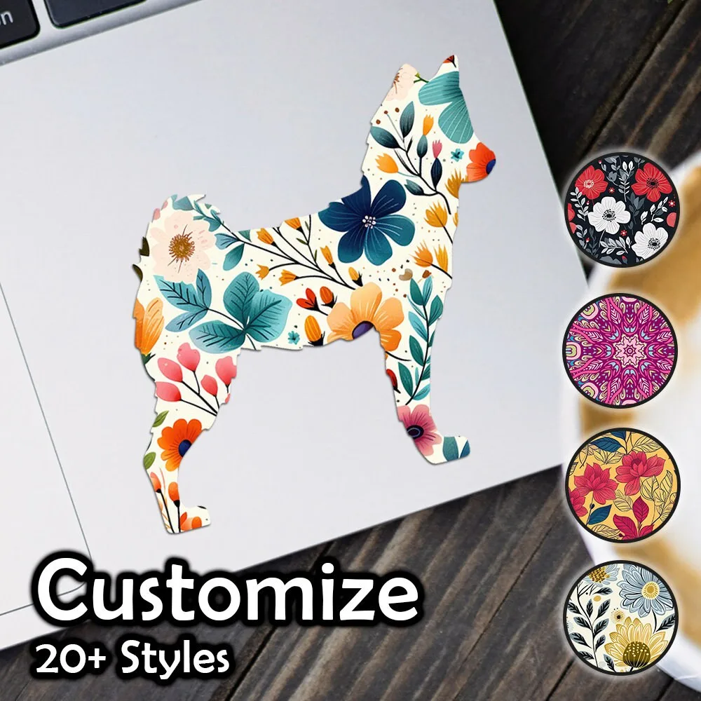 Alaskan Klee Kai Patterned Sticker