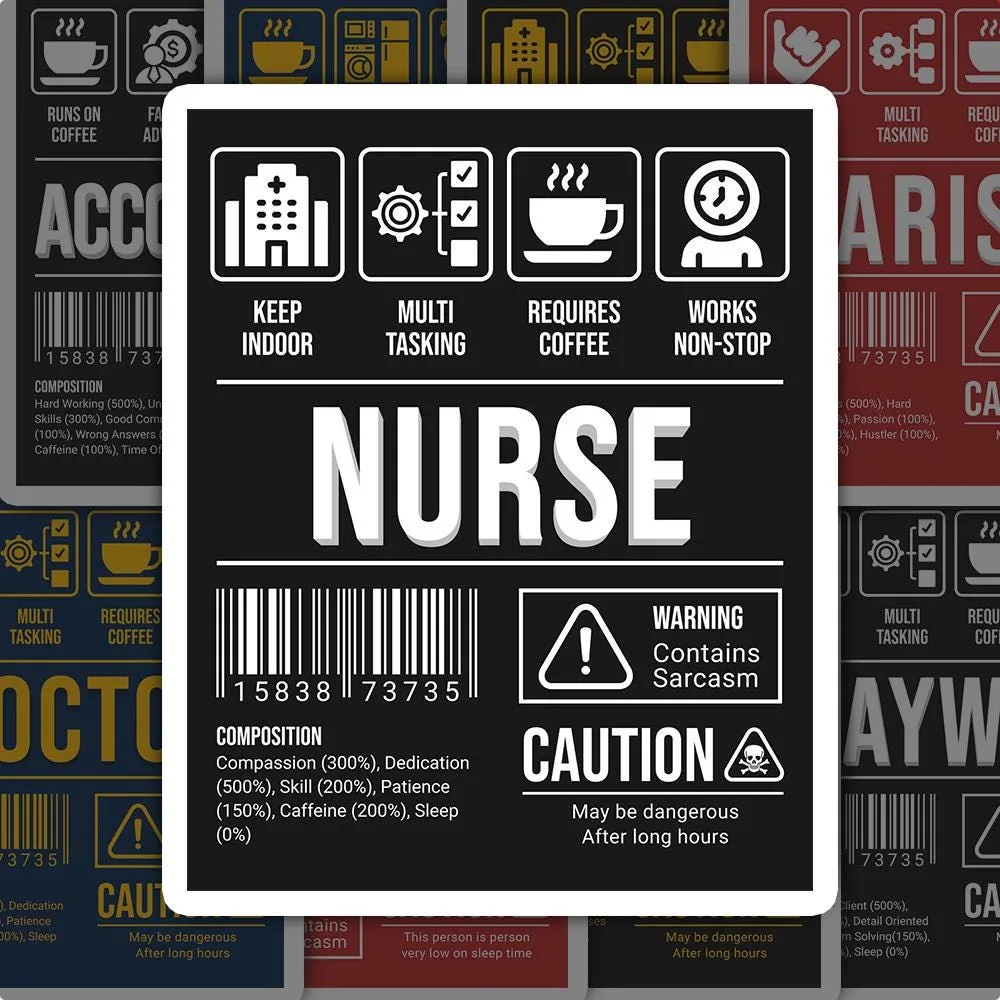 Nurse Sticker