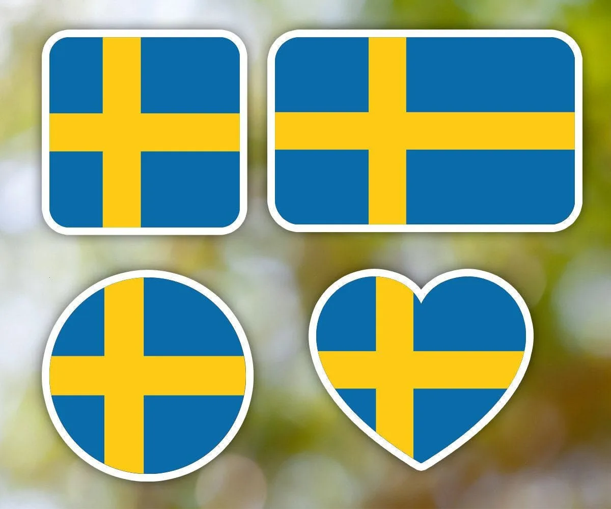 Sweden Geometric Sticker