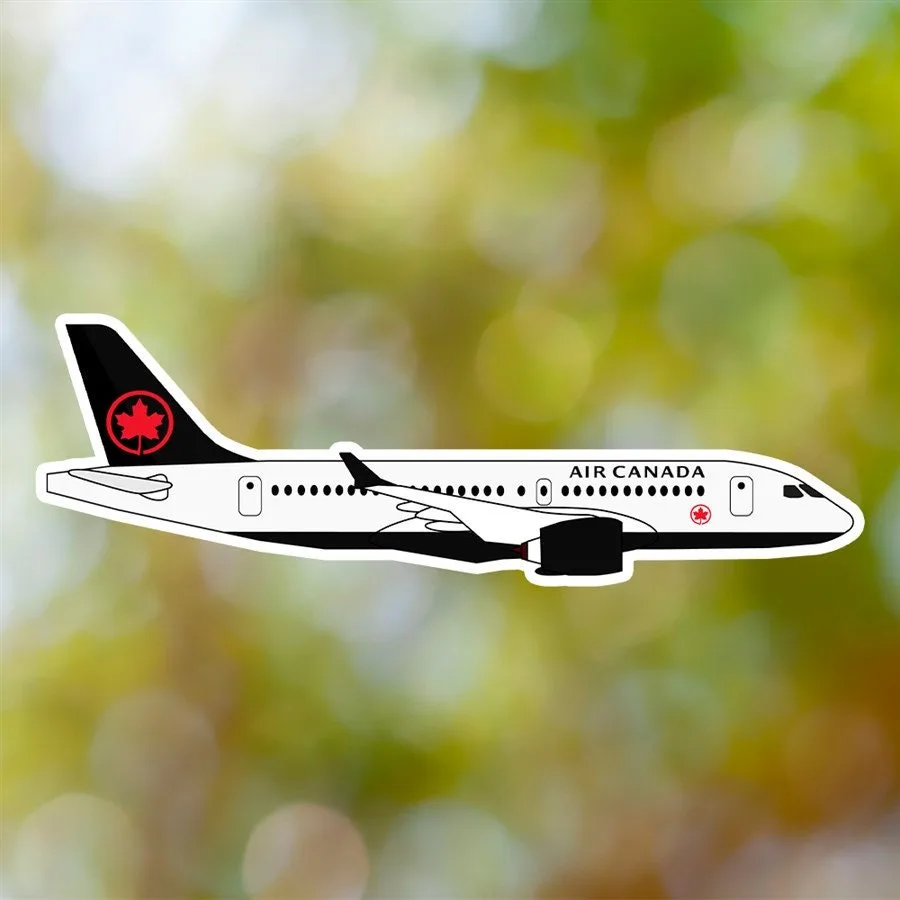 Airbus A220 Air Canada Sticker