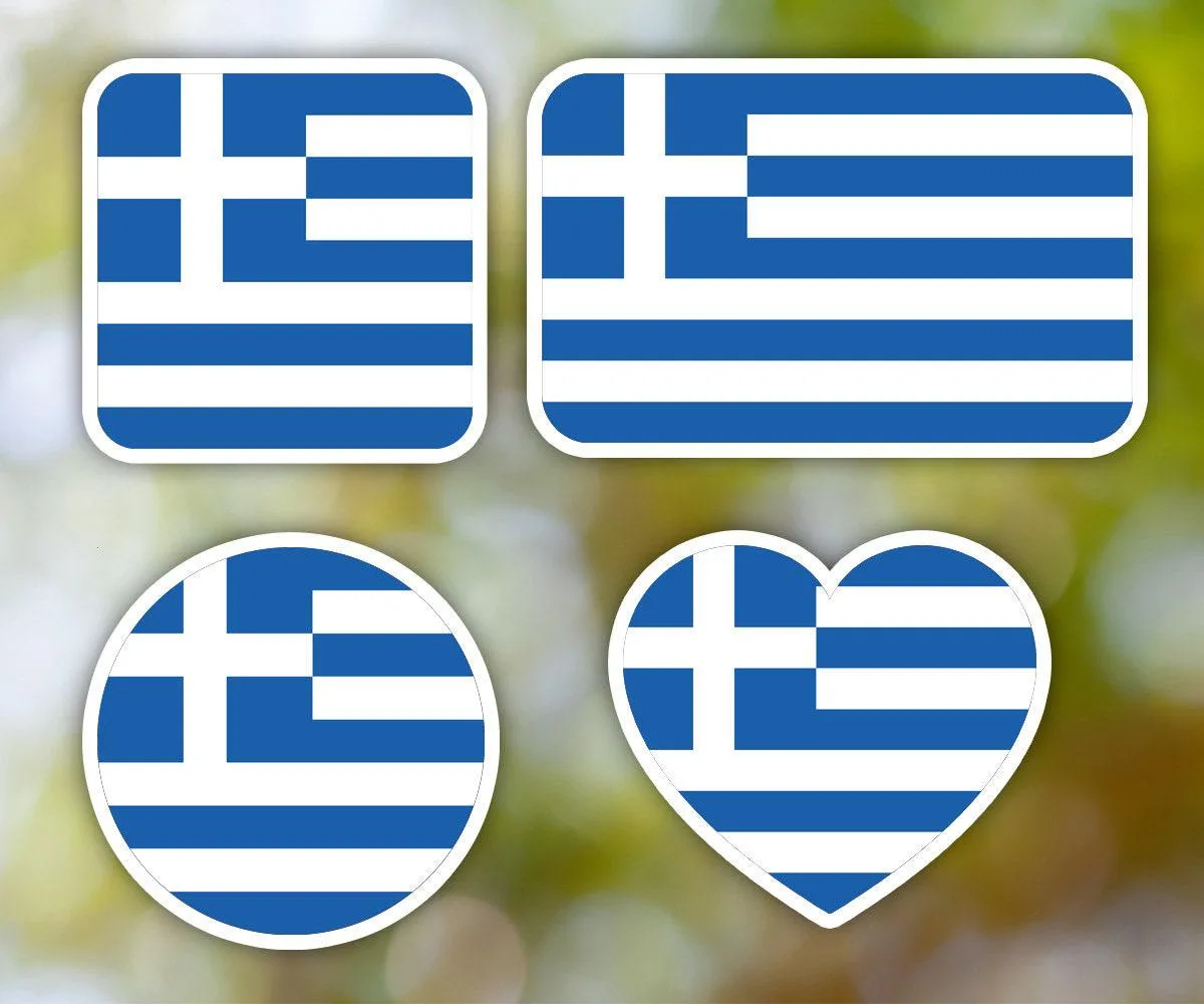 Greece Geometric Sticker