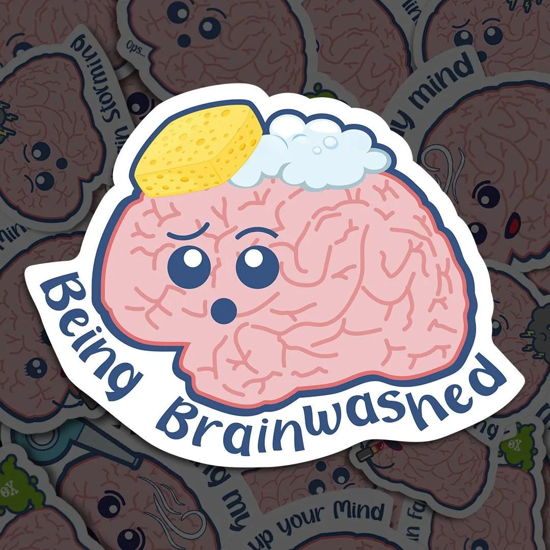Brainwashed Sticker