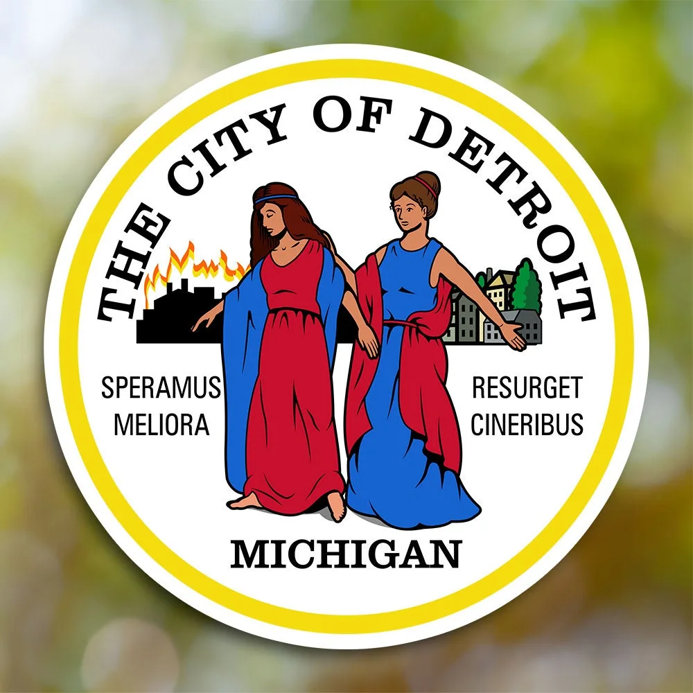 Detroit City Sticker