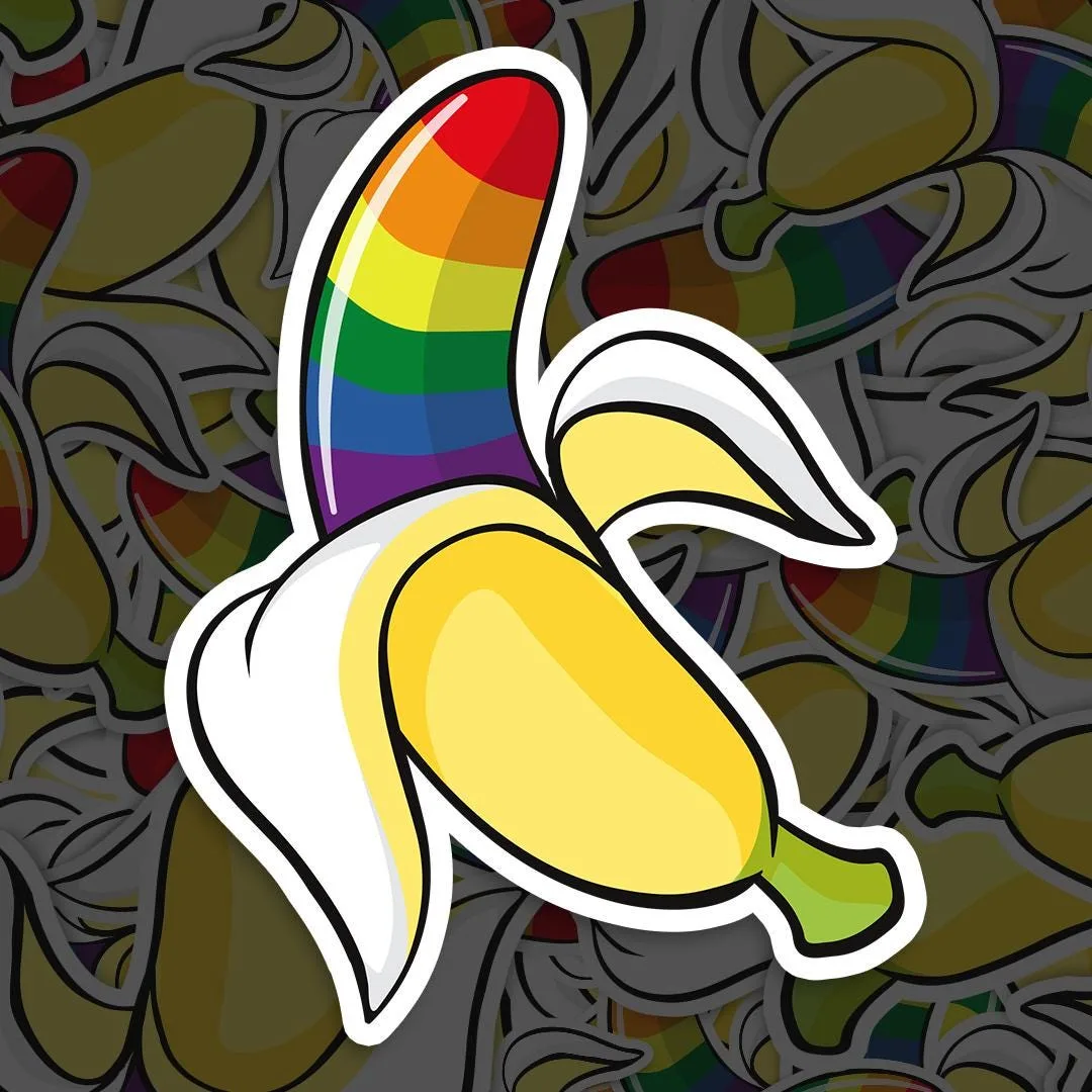 Banana Pride Sticker