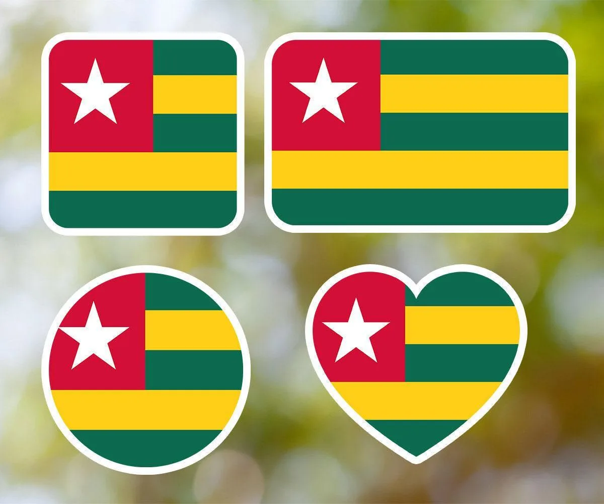 Togo Geometric Sticker