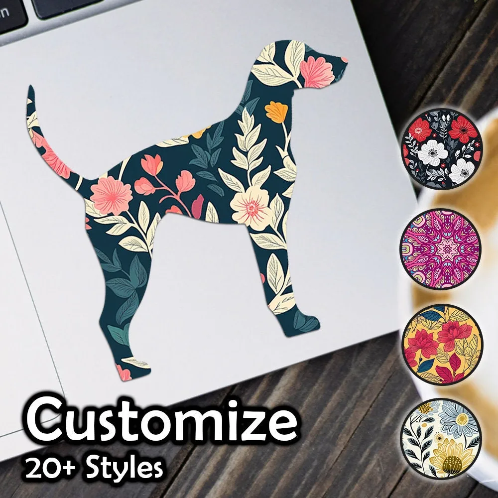 American Foxhound Patterned Sticker