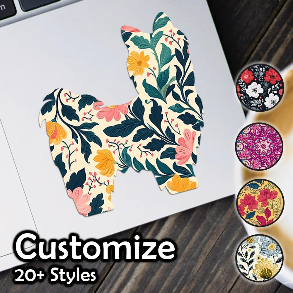 Biewer Terrier Patterned Sticker