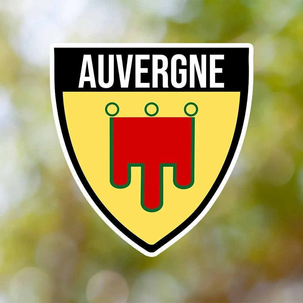 Auvergne Shield Sticker