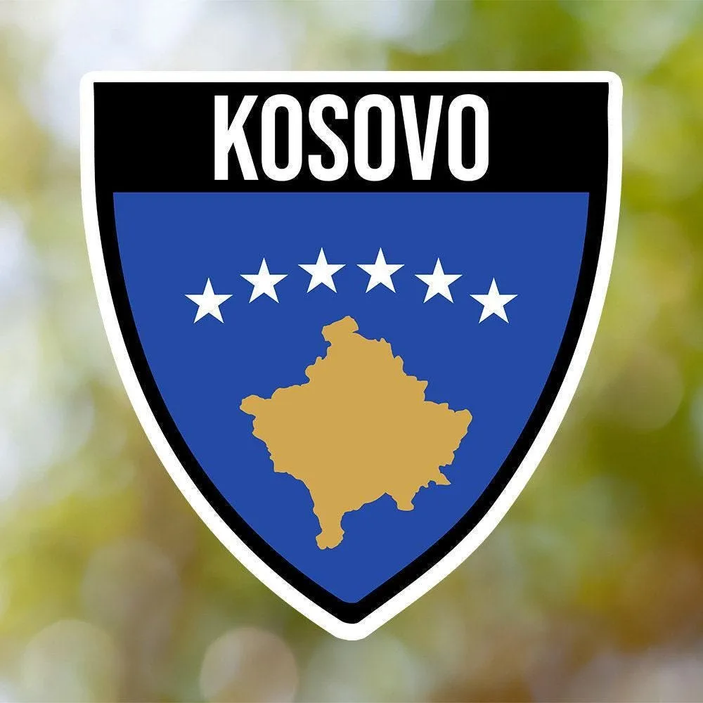 Kosovo Shield Sticker