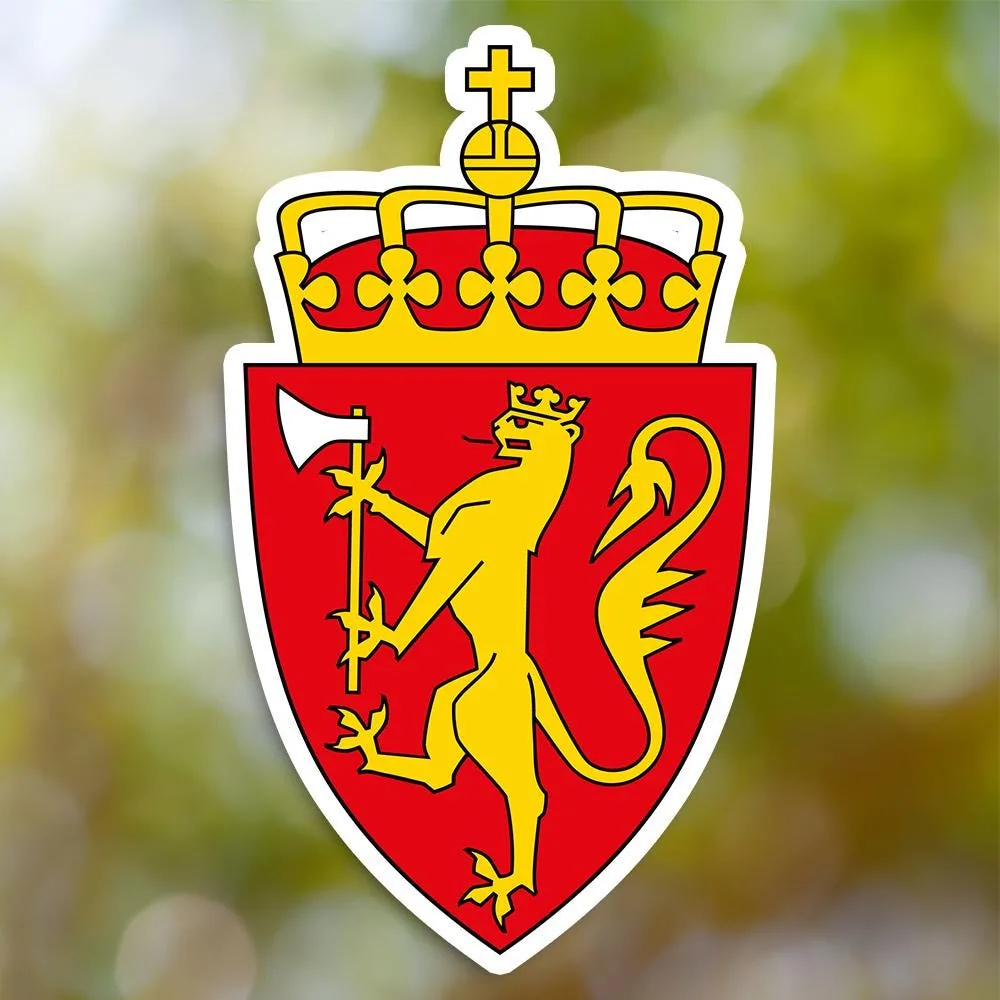 Norway Coat of Arms Sticker