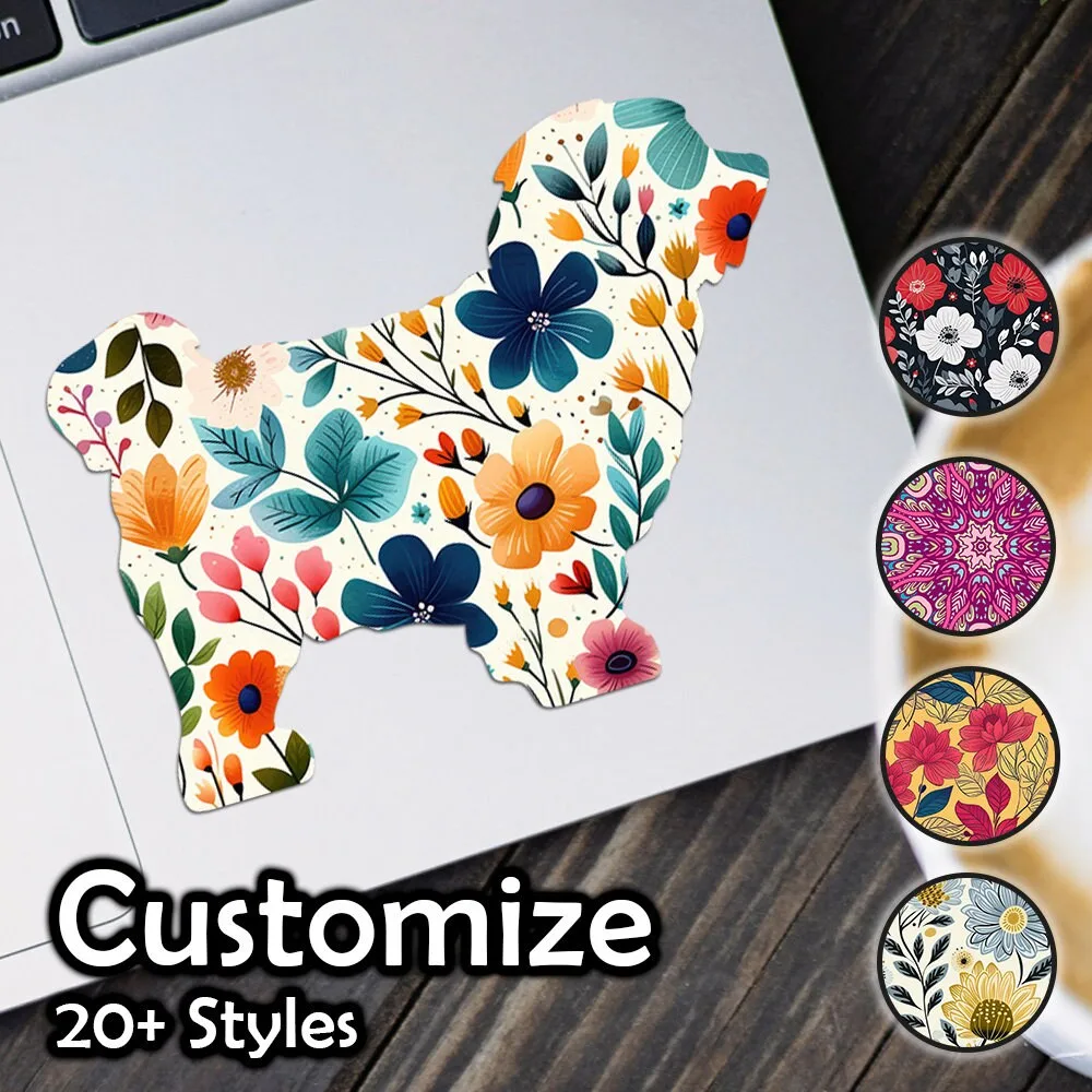 Coton de Tulear Patterned Sticker