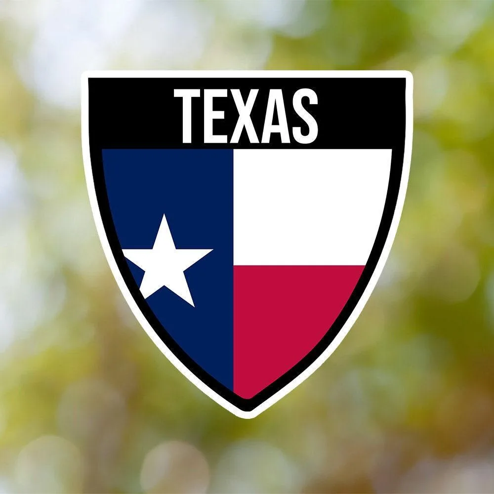 Texas Shield Sticker