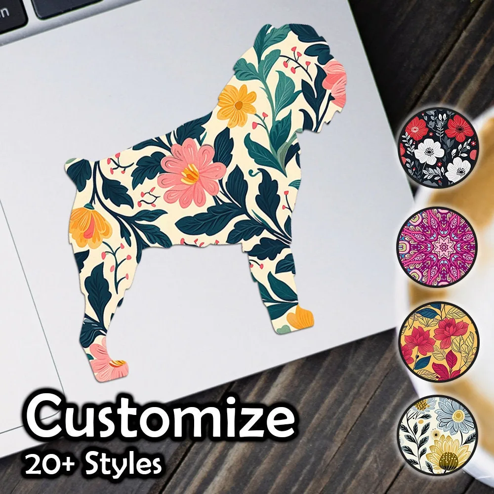 Brussels Griffon Patterned Sticker