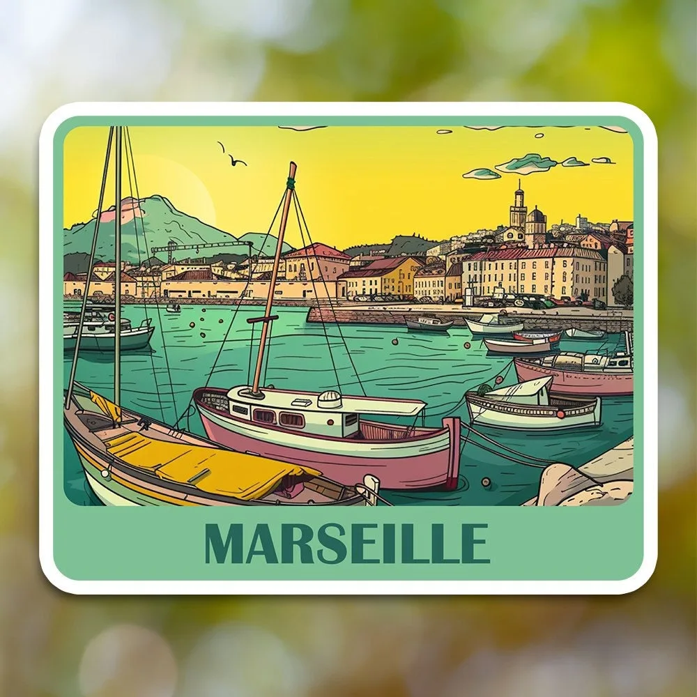 Marseille City Sticker