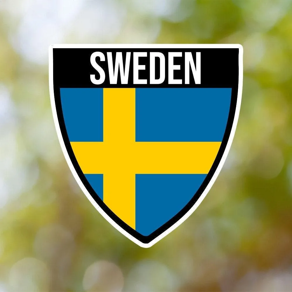 Sweden Shield Sticker