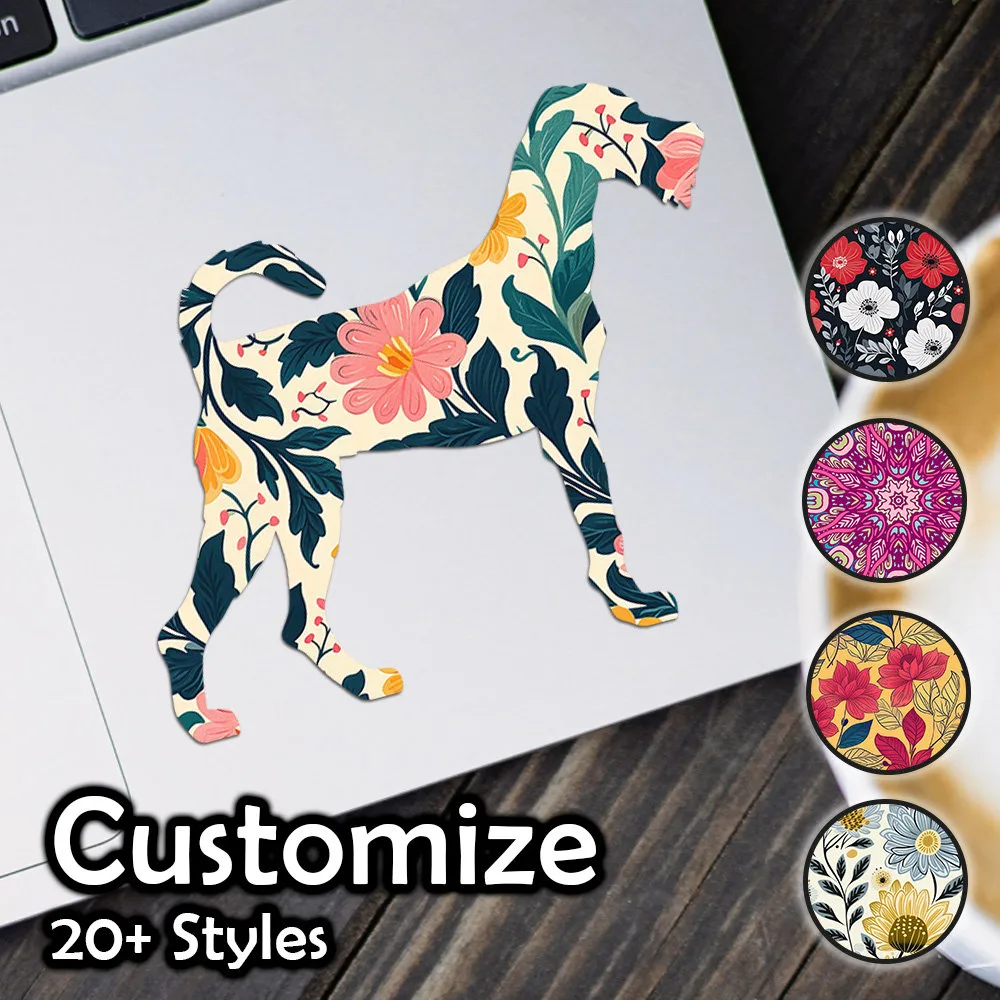 Irish Terrier Patterned Sticker