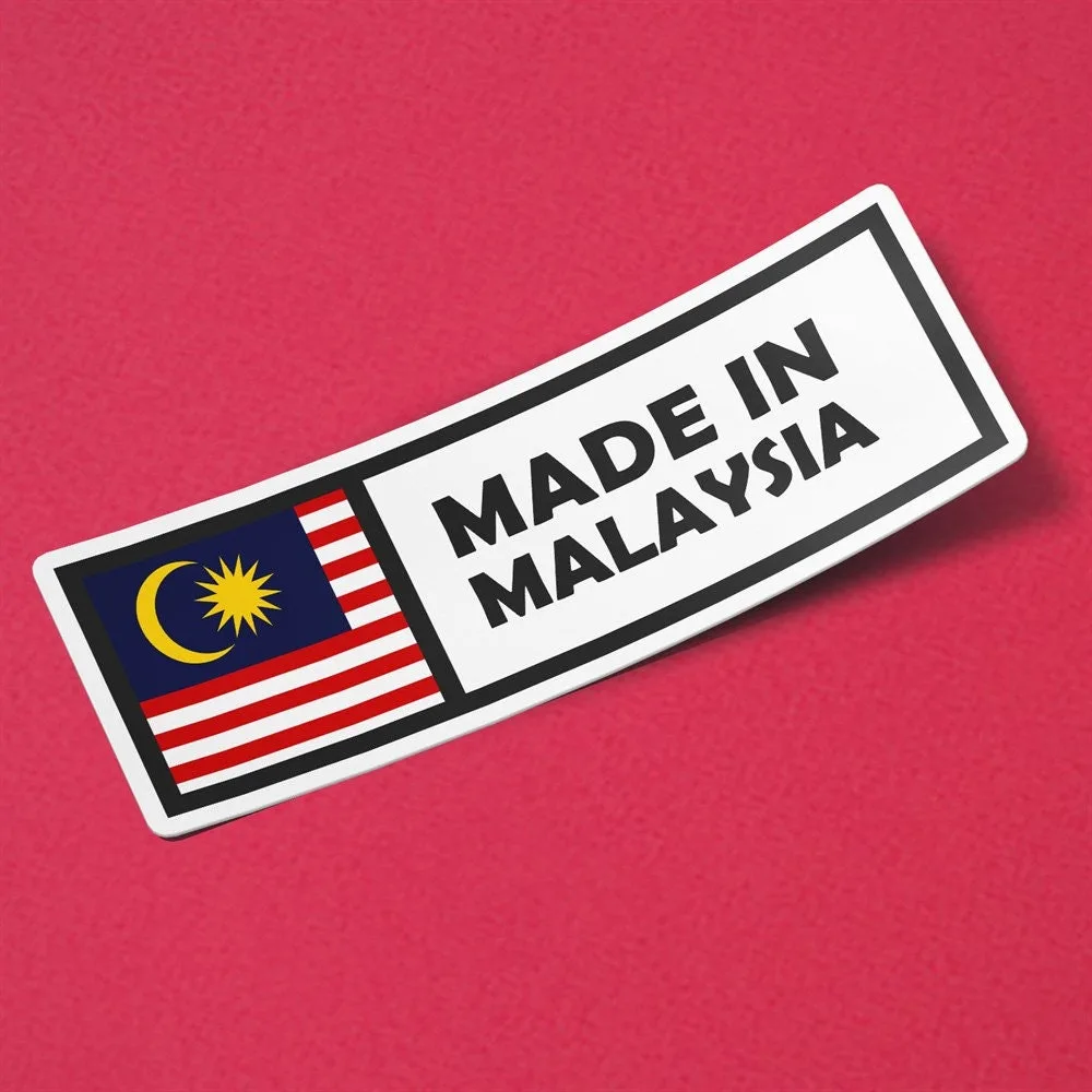 Made in Malaysia Sticker