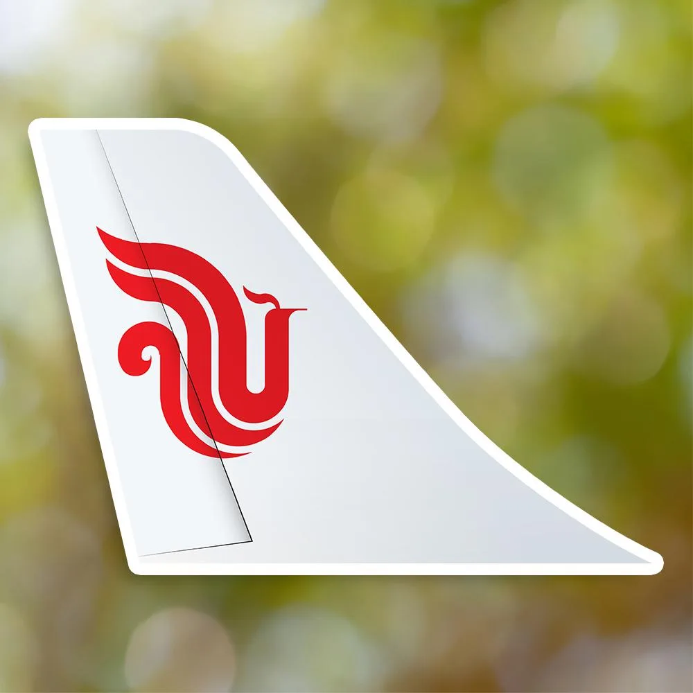 Air China Airlines Tailplane Sticker