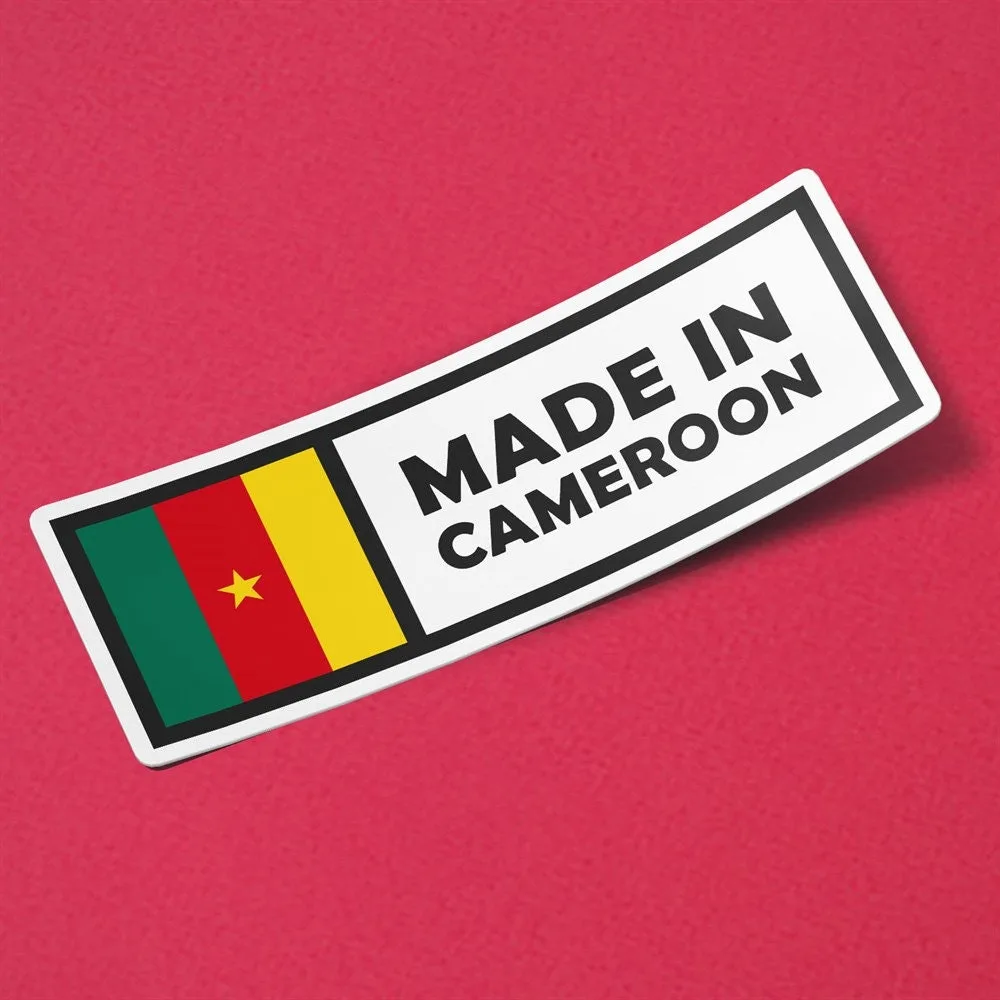 Made in Cameroon Sticker