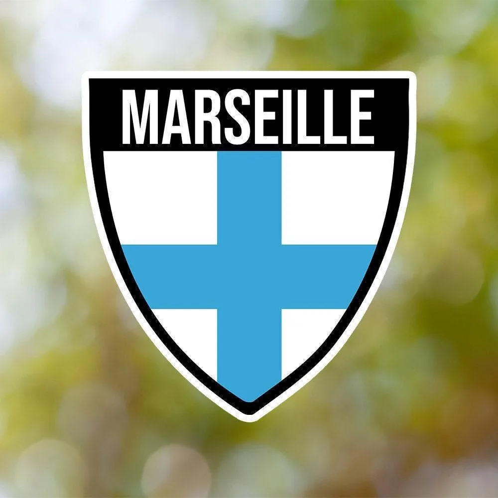 Marseille Shield Sticker