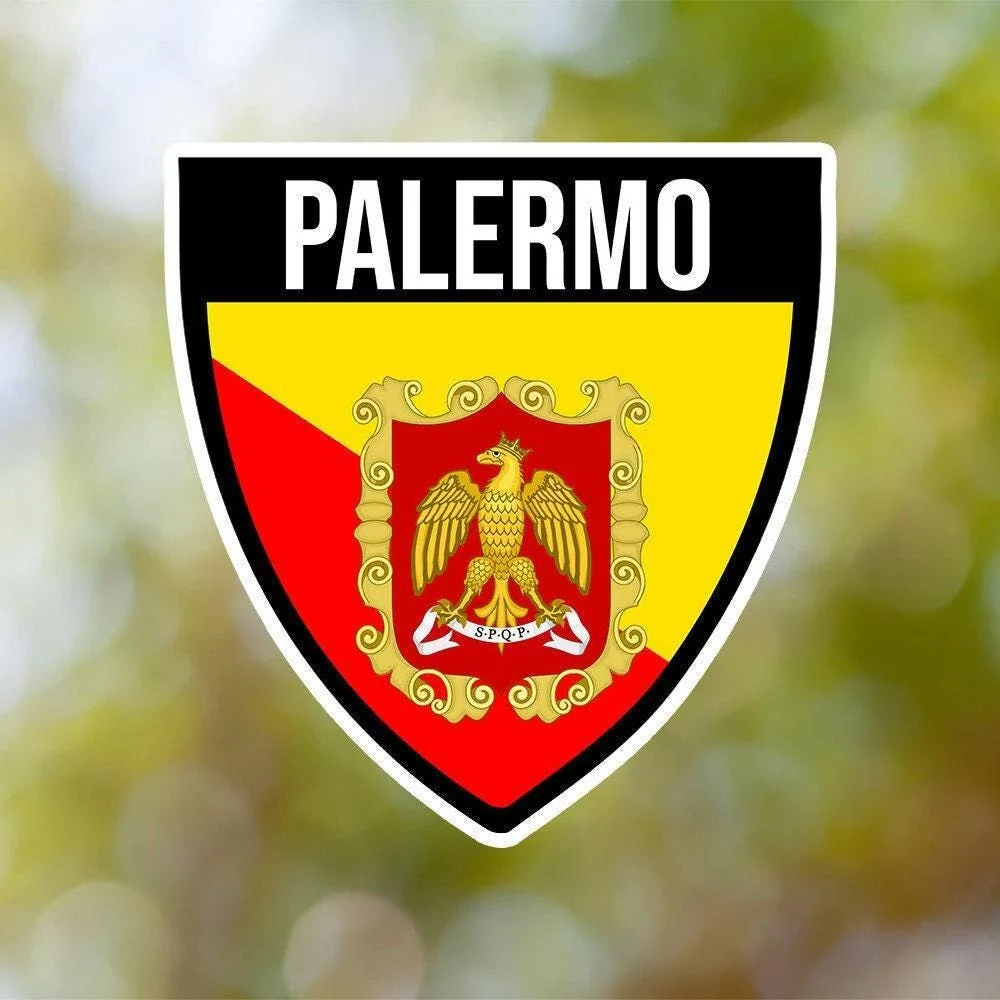 Palermo Shield Sticker