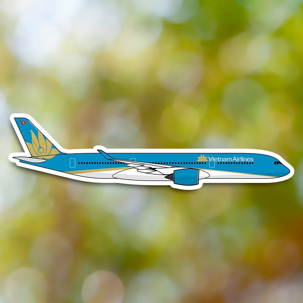 Vietnam Airlines Airbus A350 Sticker