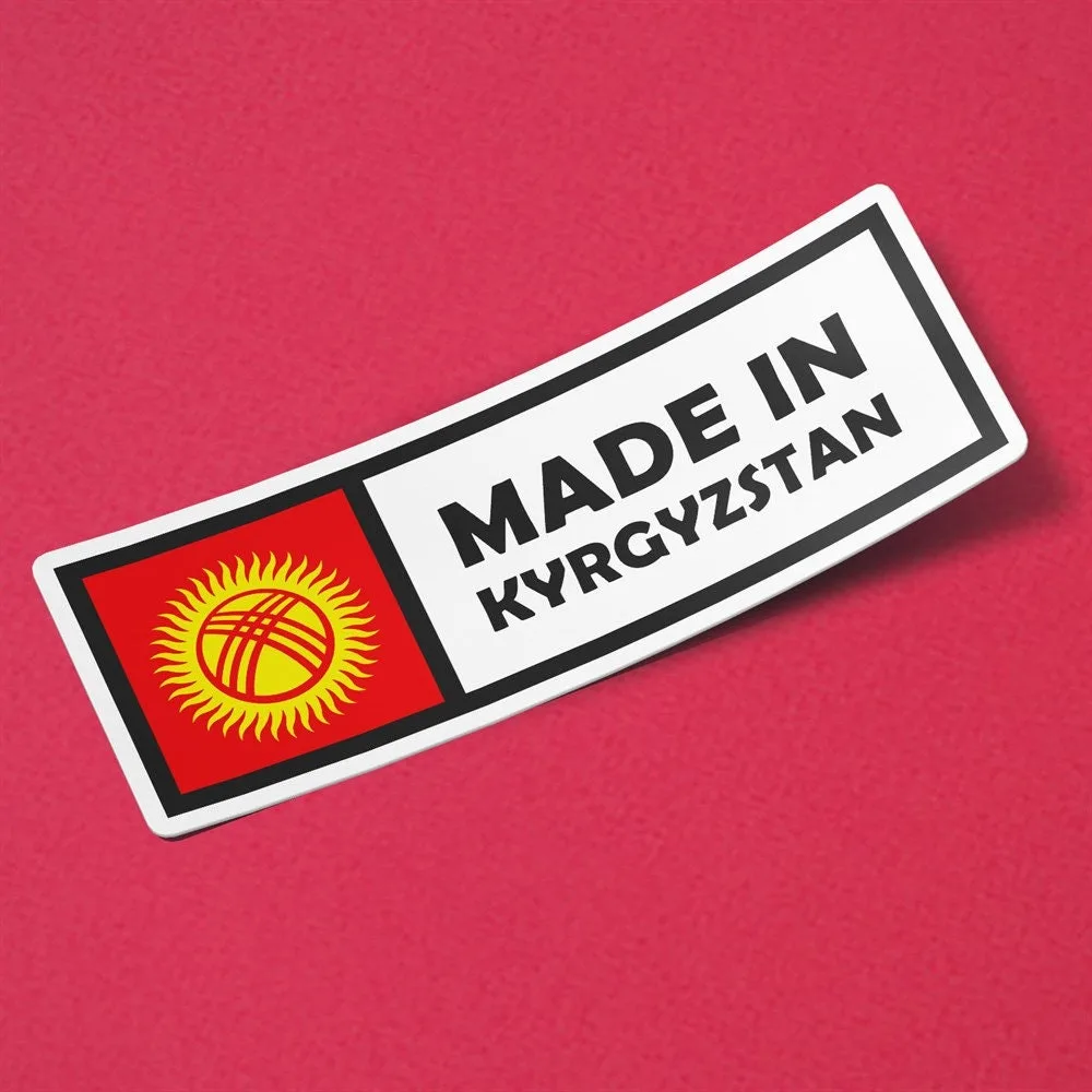 Made in Kyrgyzstan Sticker