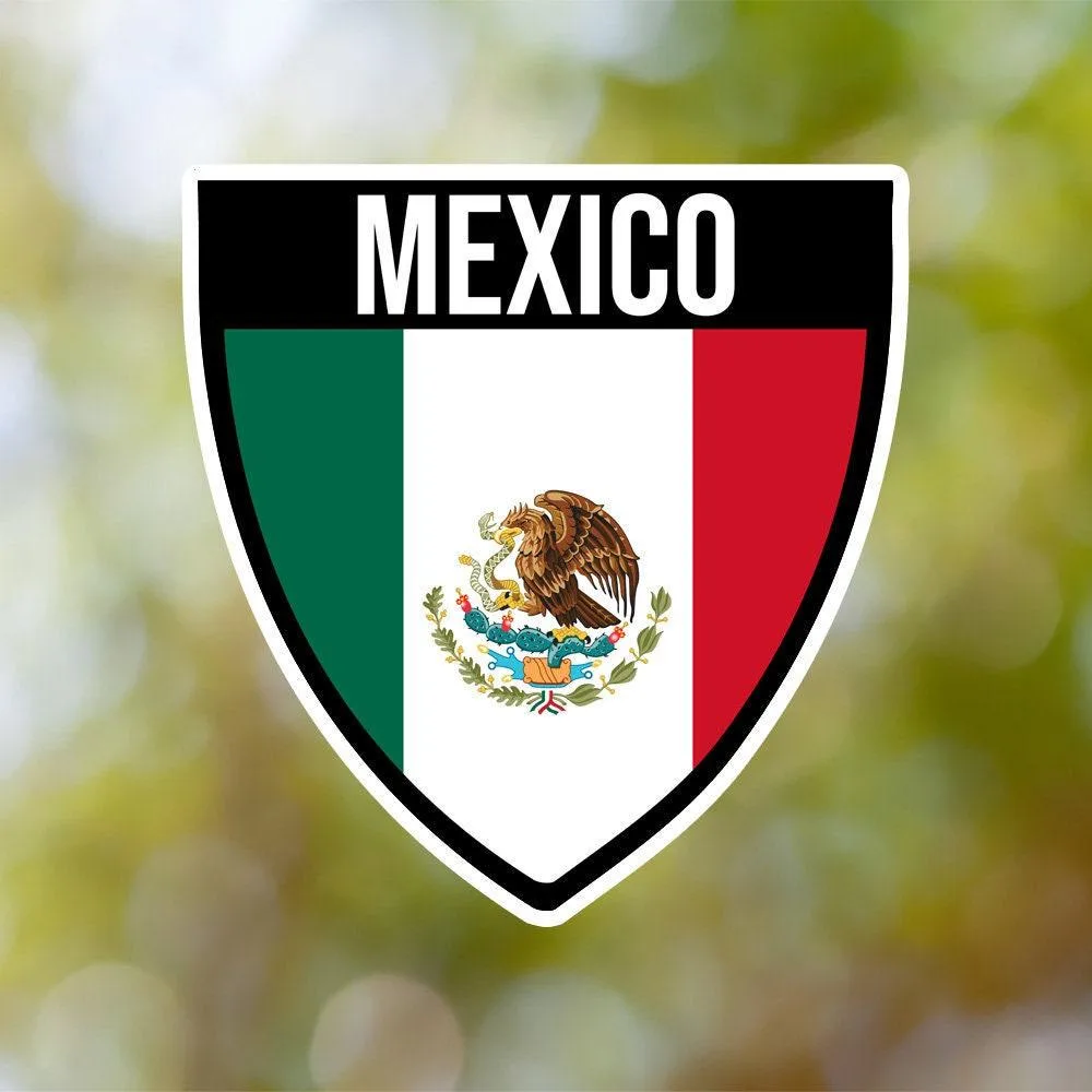 Mexico Shield Sticker