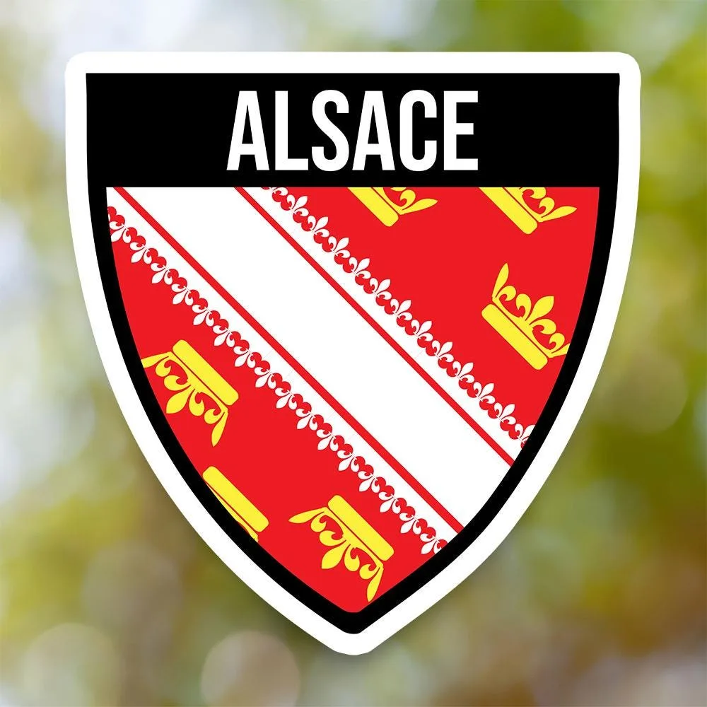 Alsace Shield Sticker