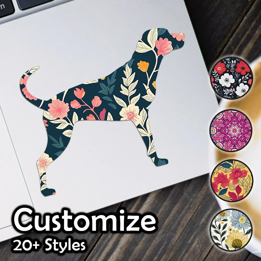 Bluetick Coonhound Patterned Sticker