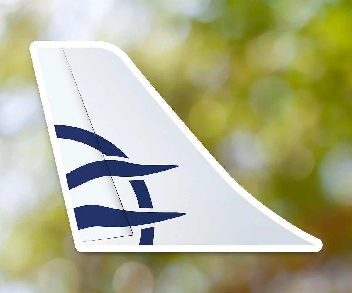 Aegean Tailplane Sticker