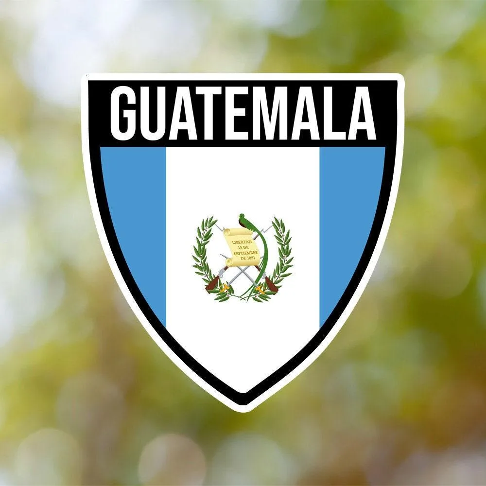 Guatemala Shield Sticker