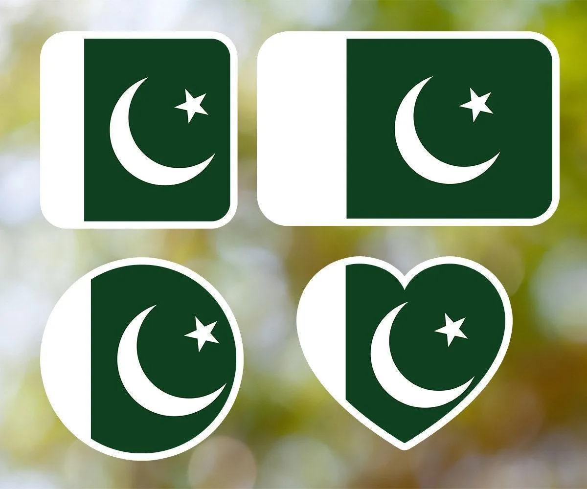 Pakistan Geometric Sticker