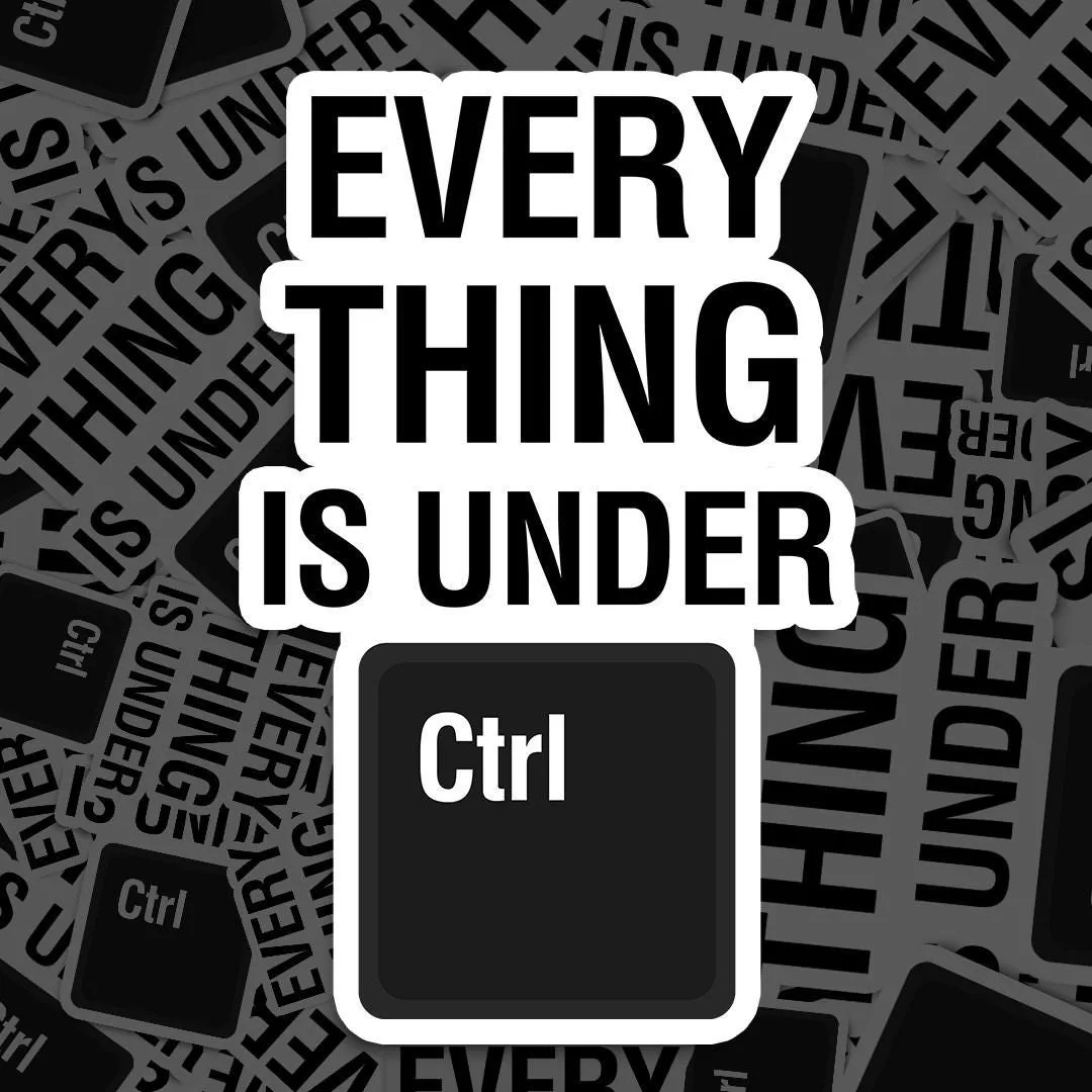Ctrl Sticker