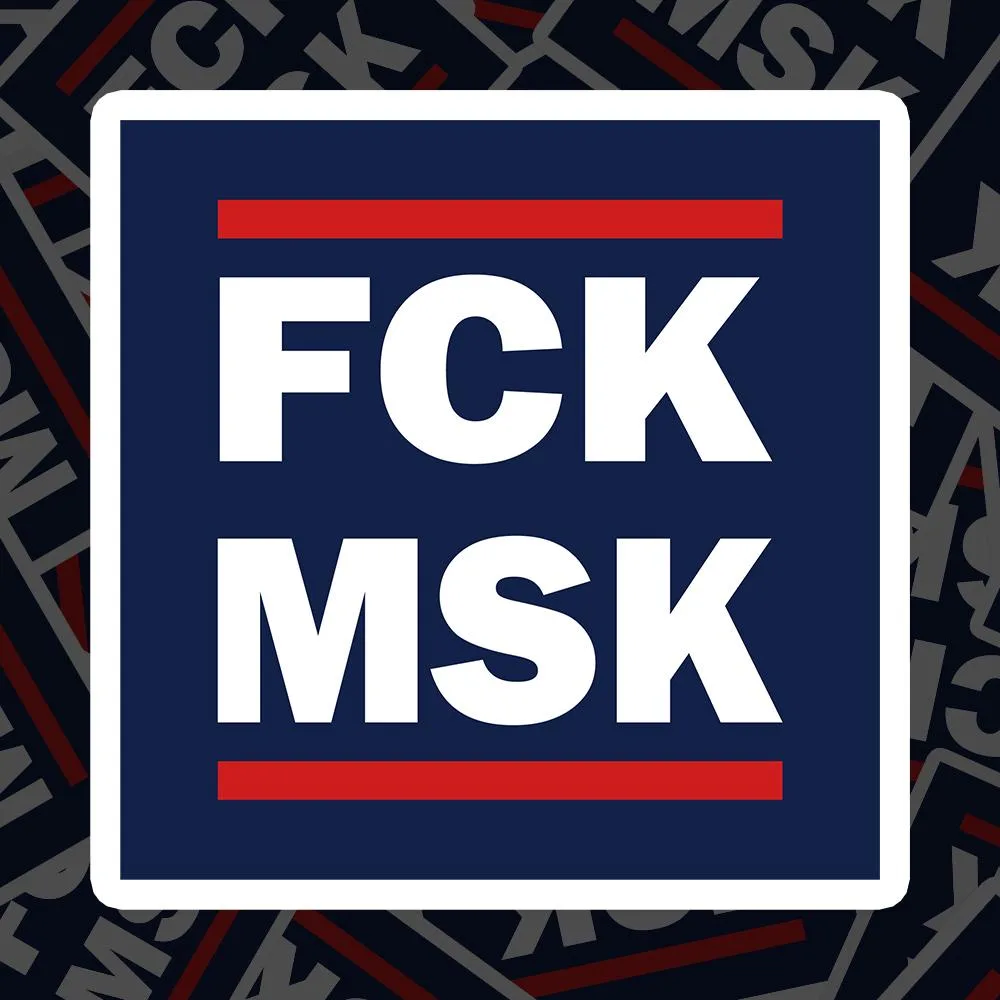 FCK MSK Sticker