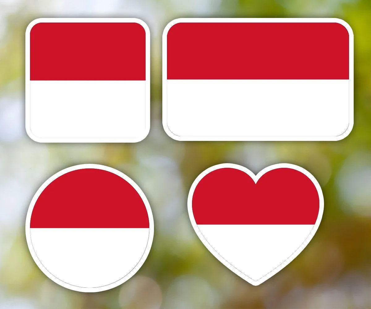 Monaco Geometric Sticker