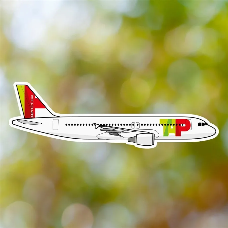 TAP Airbus A320 Sticker