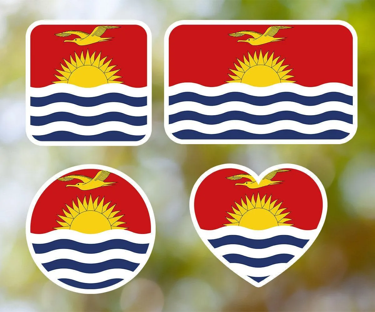 Kiribati Geometric Sticker