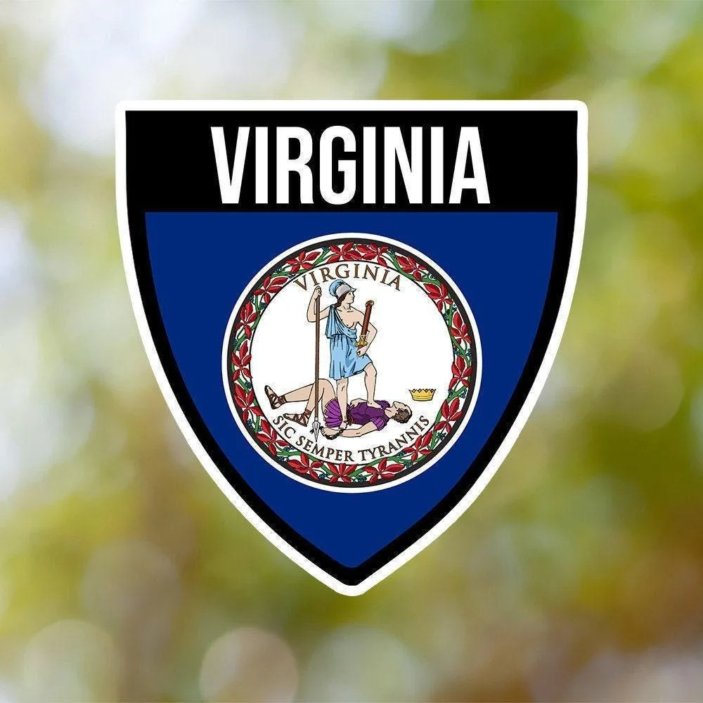 Virginia Shield Sticker