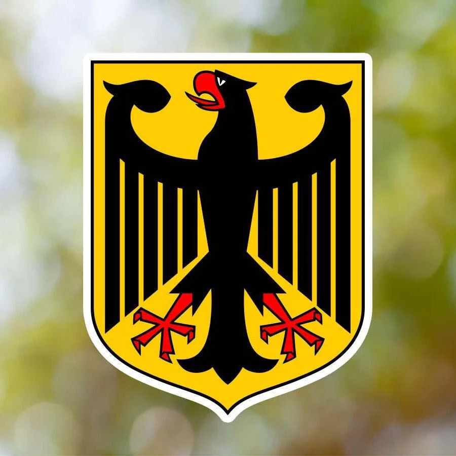 Germany Coat of Arms Sticker