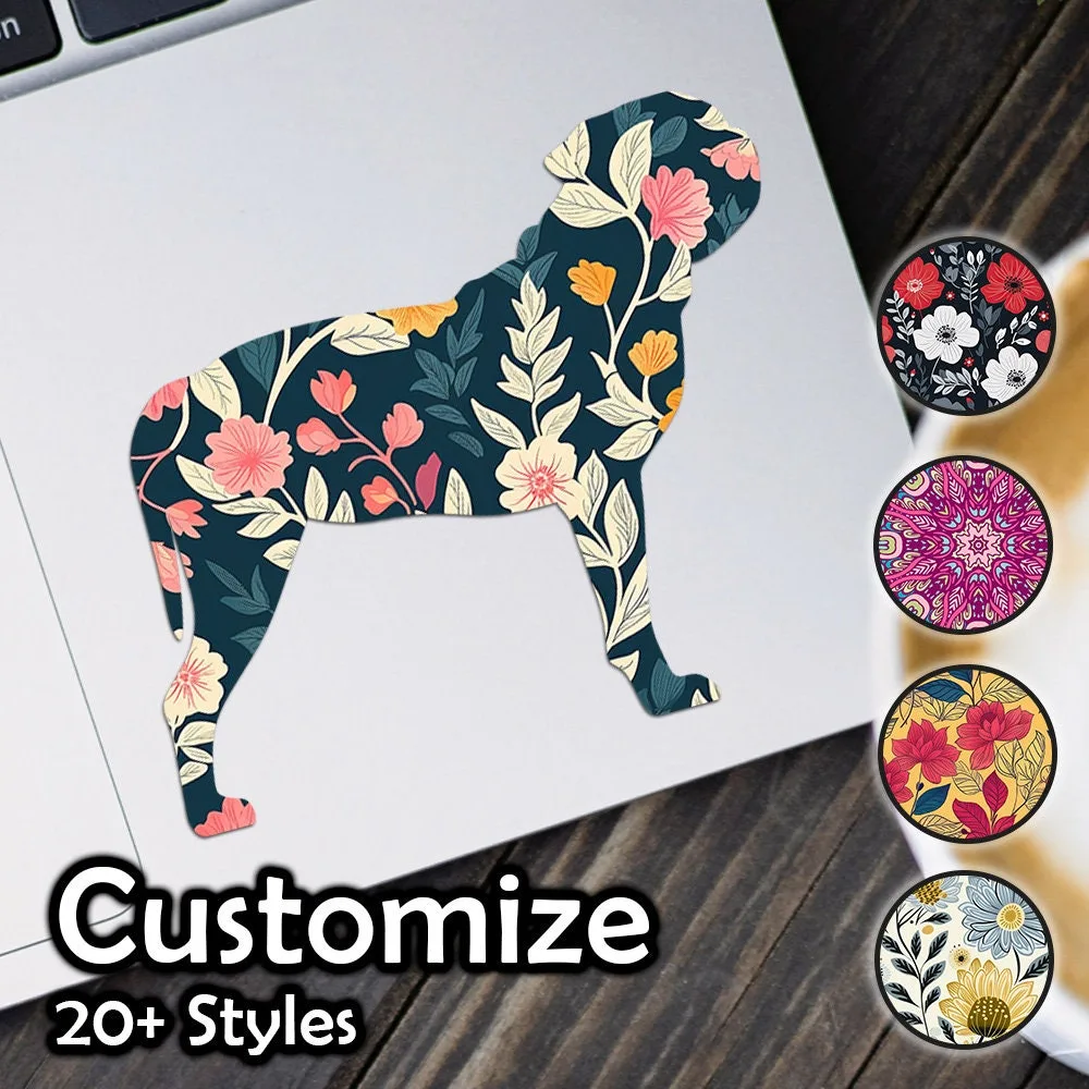 American Bulldog Patterned Sticker