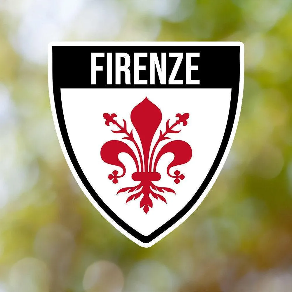 Firenze Shield Sticker