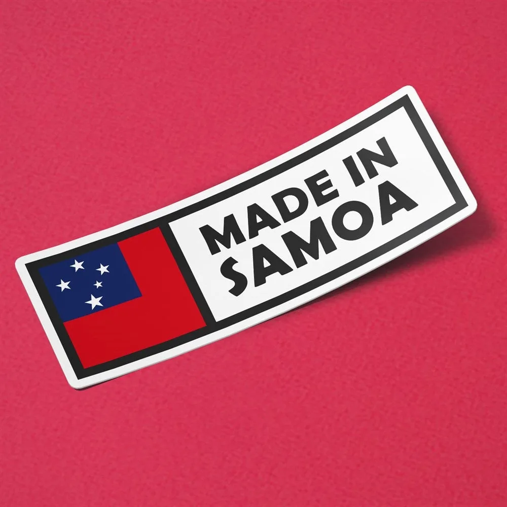 Made in Samoa Sticker